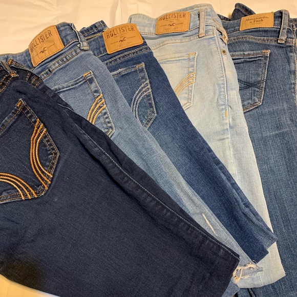SALE Abercrombie and Hollister jeans bundle - Picture 2 of 4